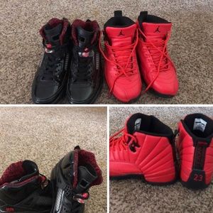 Joardans red and black size 8 in men’s